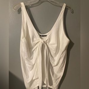 ZARA! Cream “going out” top